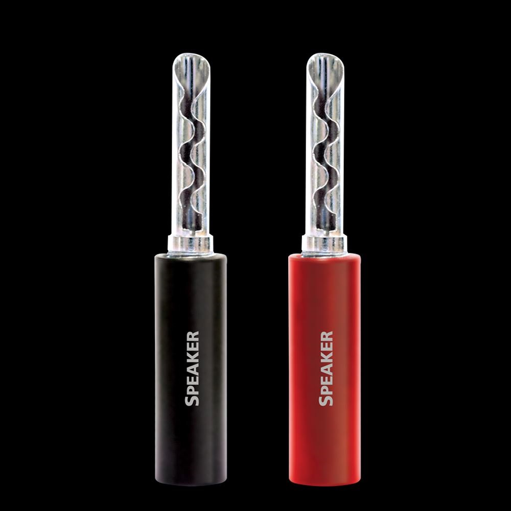 Audioquest SureGrip 100 Silver Banana Plug (each) Ash Forest HiFi